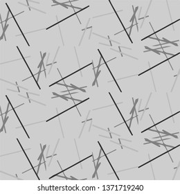Simple black and white vector illustration. Abstract geometric background pattern