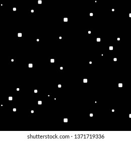 Simple black and white vector illustration. Abstract geometric background pattern