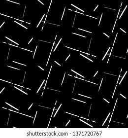 Simple black and white vector illustration. Abstract geometric background pattern