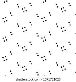 Simple black and white vector illustration. Abstract geometric background pattern
