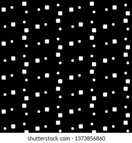 Simple black and white vector illustration. Abstract geometric background pattern