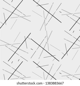 Simple black and white vector illustration. Abstract geometric background pattern