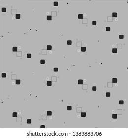Simple black and white vector illustration. Abstract geometric background pattern