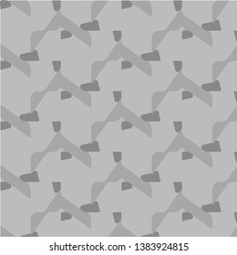 Simple black and white vector illustration. Abstract geometric background pattern