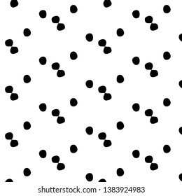 Simple black and white vector illustration. Abstract geometric background pattern