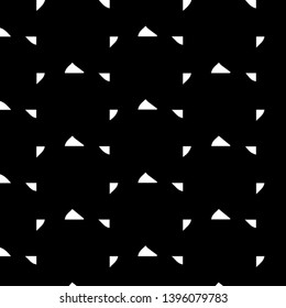 Simple black and white vector illustration. Abstract geometric background pattern