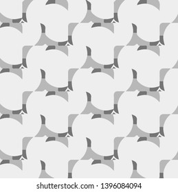 Simple black and white vector illustration. Abstract geometric background pattern