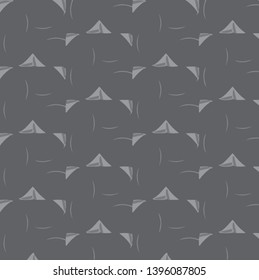 Simple black and white vector illustration. Abstract geometric background pattern