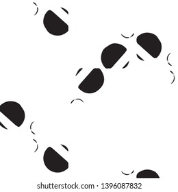 Simple black and white vector illustration. Abstract geometric background pattern
