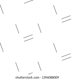 Simple black and white vector illustration. Abstract geometric background pattern