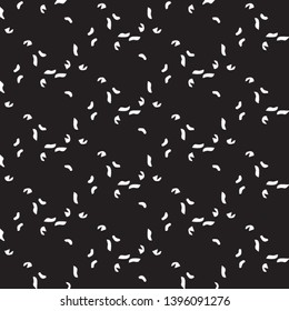 Simple black and white vector illustration. Abstract geometric background pattern