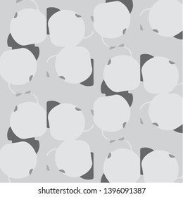 Simple black and white vector illustration. Abstract geometric background pattern