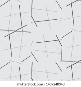 Simple black and white vector illustration. Abstract geometric background pattern