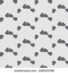 Simple black and white vector illustration. Abstract geometric background pattern