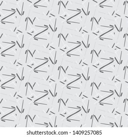 Simple black and white vector illustration. Abstract geometric background pattern