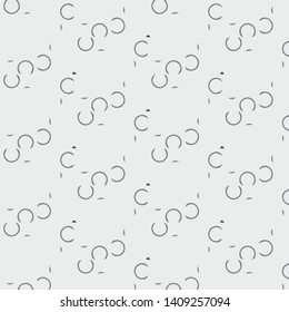 Simple black and white vector illustration. Abstract geometric background pattern