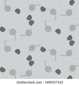Simple black and white vector illustration. Abstract geometric background pattern