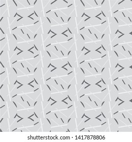Simple black and white vector illustration. Abstract geometric background pattern