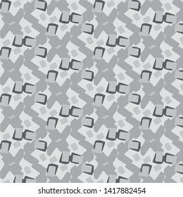 Simple black and white vector illustration. Abstract geometric background pattern