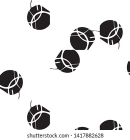 Simple black and white vector illustration. Abstract geometric background pattern