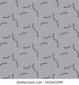 Simple black and white vector illustration. Abstract geometric background pattern