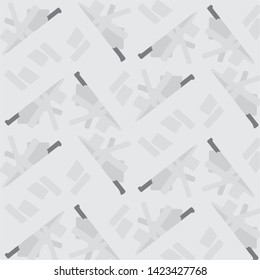 Simple black and white vector illustration. Abstract geometric background pattern