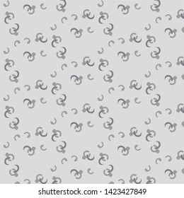 Simple black and white vector illustration. Abstract geometric background pattern