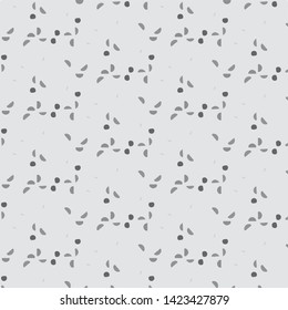 Simple black and white vector illustration. Abstract geometric background pattern