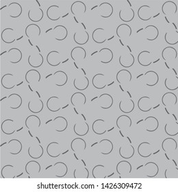 Simple black and white vector illustration. Abstract geometric background pattern