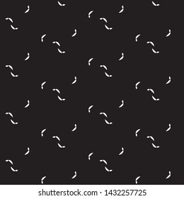Simple black and white vector illustration. Abstract geometric background pattern