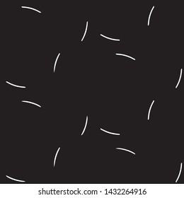 Simple black and white vector illustration. Abstract geometric background pattern