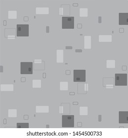 Simple black and white vector illustration. Abstract geometric background pattern