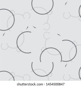 Simple black and white vector illustration. Abstract geometric background pattern