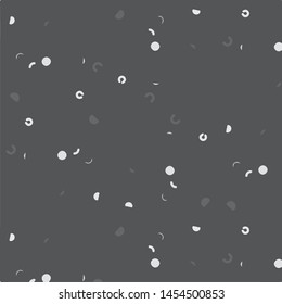 Simple black and white vector illustration. Abstract geometric background pattern