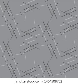 Simple black and white vector illustration. Abstract geometric background pattern