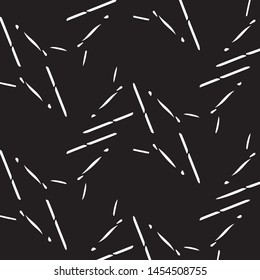 Simple black and white vector illustration. Abstract geometric background pattern