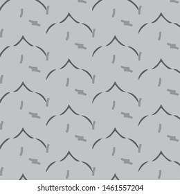 Simple black and white vector illustration. Abstract geometric background pattern