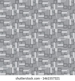 Simple black and white vector illustration. Abstract geometric background pattern