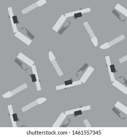 Simple black and white vector illustration. Abstract geometric background pattern