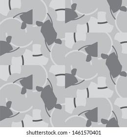 Simple black and white vector illustration. Abstract geometric background pattern