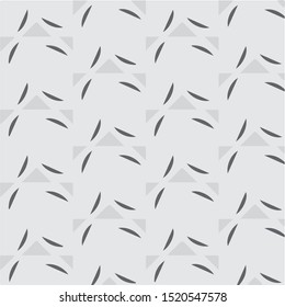 Simple black and white vector illustration. Abstract geometric background pattern
