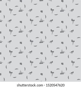 Simple black and white vector illustration. Abstract geometric background pattern