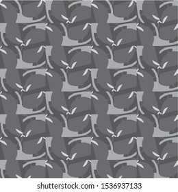 Simple black and white vector illustration. Abstract geometric background pattern