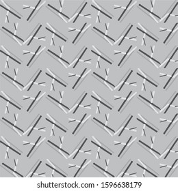 Simple black and white vector illustration. Abstract geometric background pattern