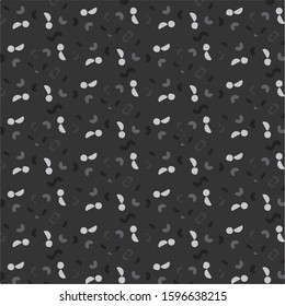 Simple black and white vector illustration. Abstract geometric background pattern