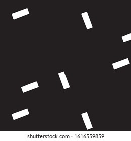 Simple black and white vector illustration. Abstract geometric background pattern