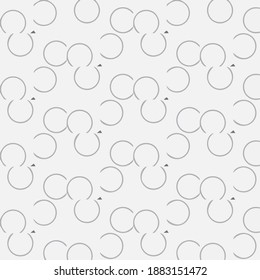 Simple black and white vector illustration. Abstract geometric background pattern