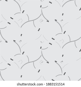 Simple black and white vector illustration. Abstract geometric background pattern