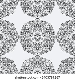 Ilustración vectorial simple en blanco y negro. Patrón de fondo geométrico abstracto.