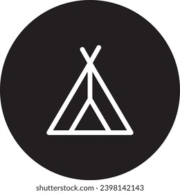 Un sencillo diseño de iconos en blanco y negro.